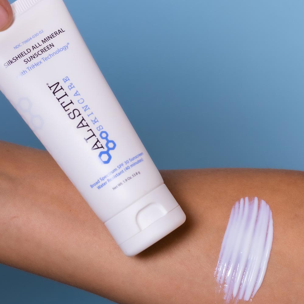 alastin silkshield all mineral sunscreen spf 30 with trihex technology® - your skincare source