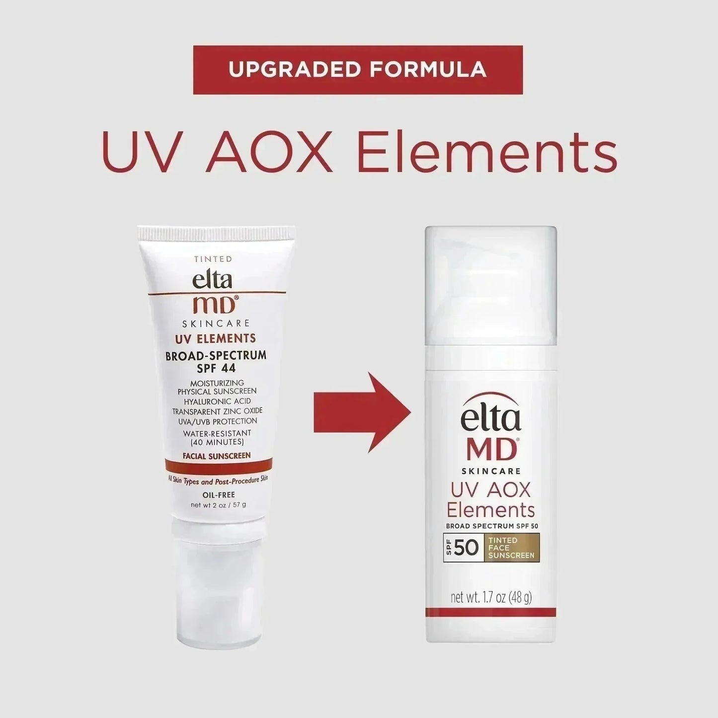 eltamd uv aox elements broad - spectrum spf 50 - your skincare source