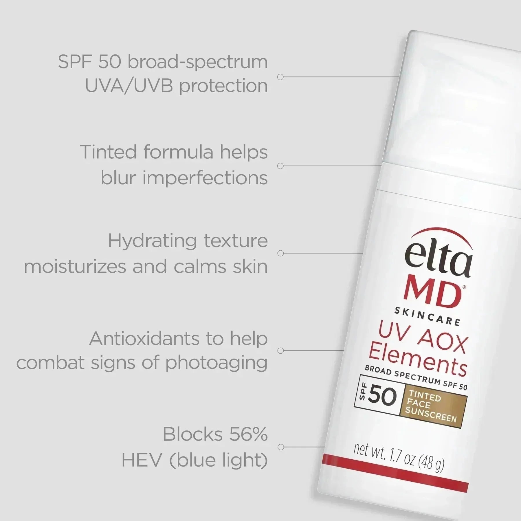 EltaMD UV AOX Elements Broad - Spectrum SPF 50 - Your Skincare Source