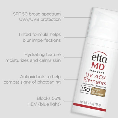 EltaMD UV AOX Elements Broad - Spectrum SPF 50 - Your Skincare Source