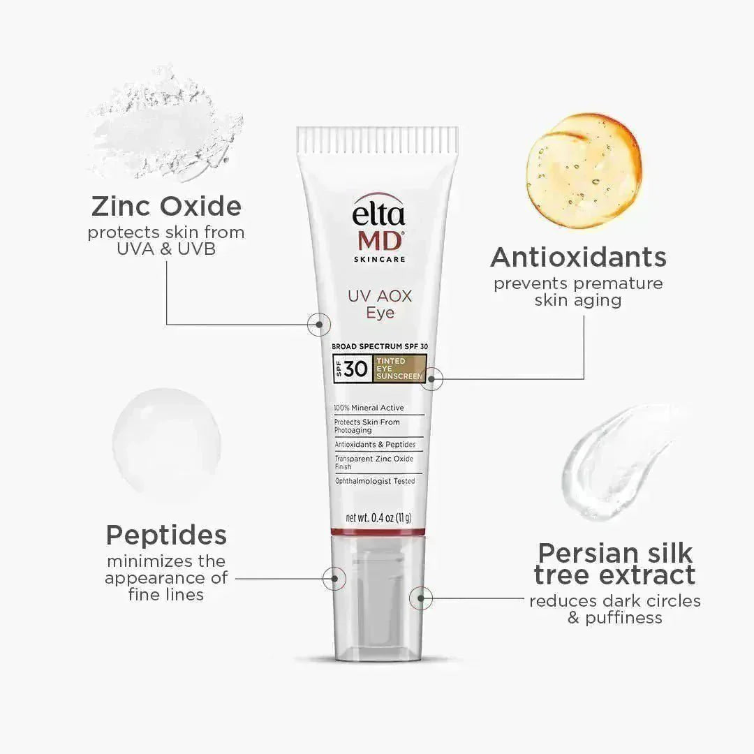 eltamd uv aox eye broad spectrum spf 30 - your skincare source