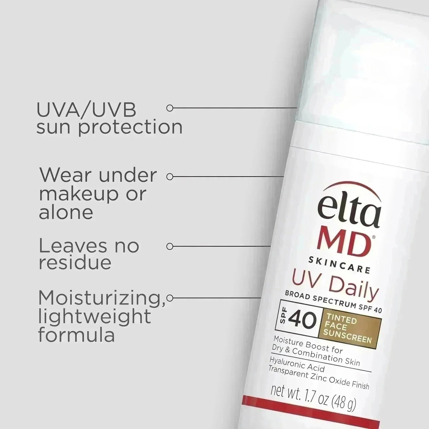 eltamd uv daily tinted broad - spectrum spf 40 - your skincare source