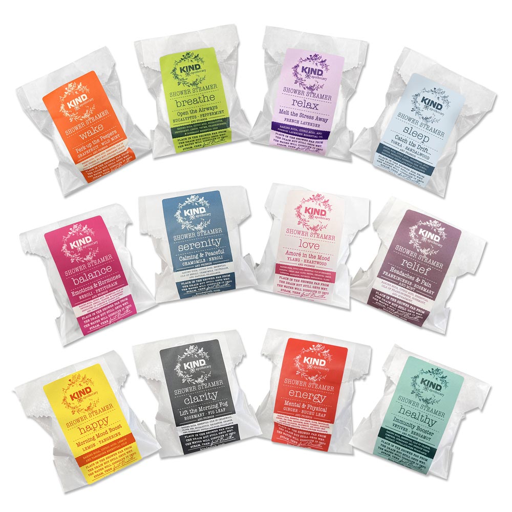 kind apothecary shower steamers - your skincare source