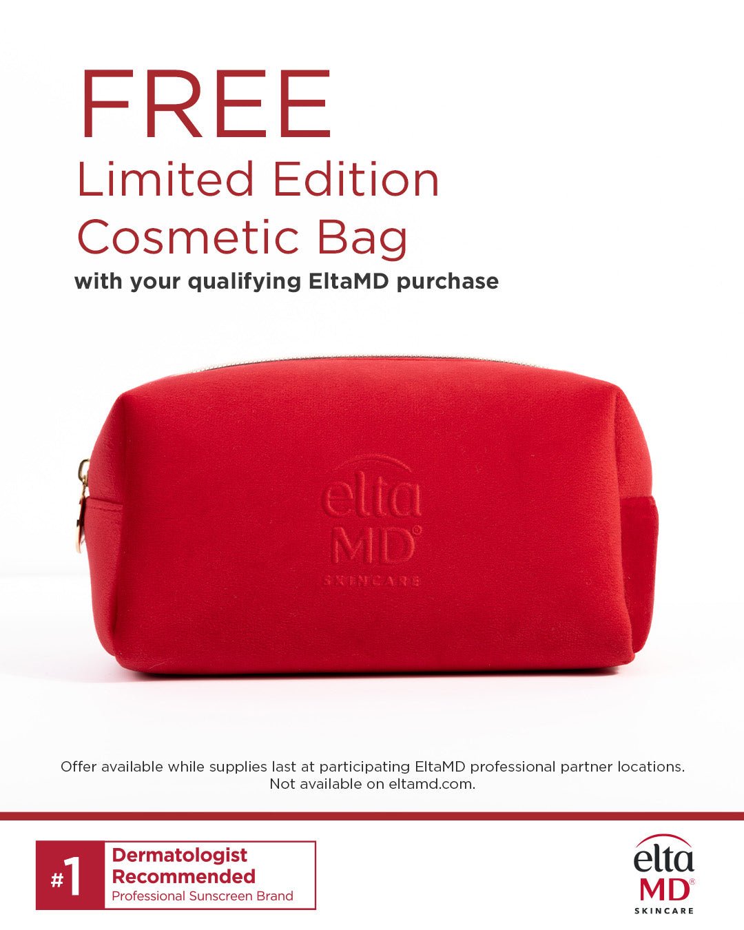 not for resale - elta md holiday bag - your skincare source