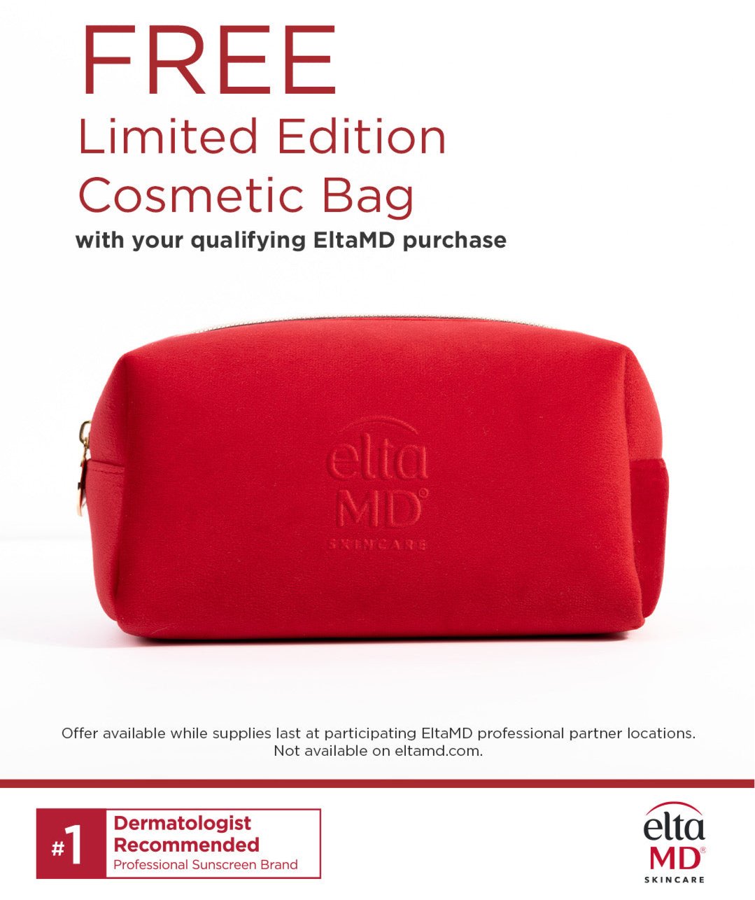 not for resale - elta md holiday bag - your skincare source