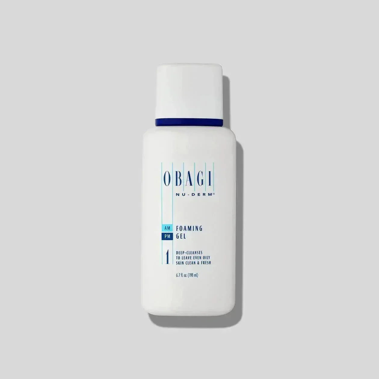 obagi nu - derm foaming gel | gel based cleanser - your skincare source