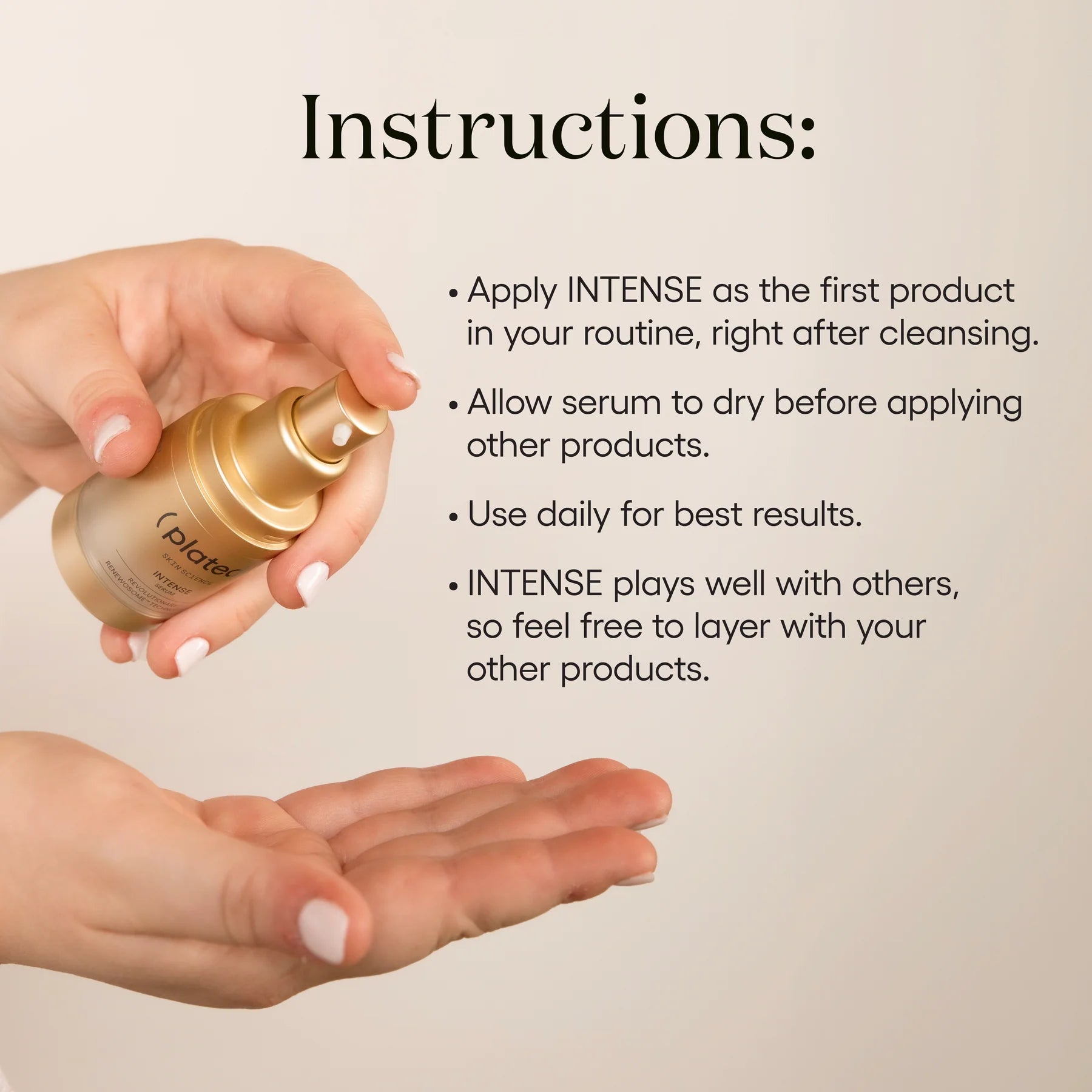 ( plated )™ INTENSE Serum - Your Skincare Source