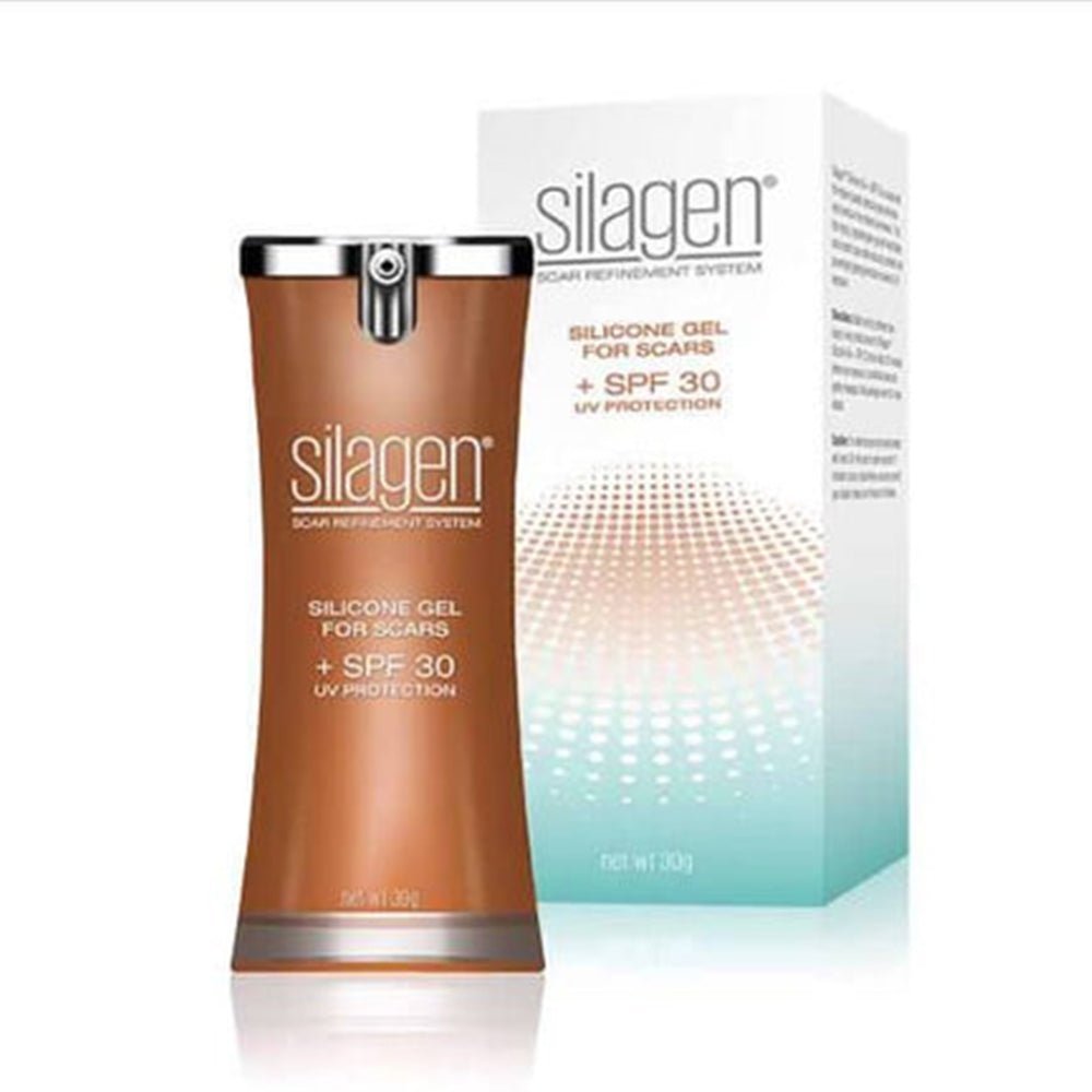 silagen® 100% pure silicone gel + spf 30 15g - your skincare source